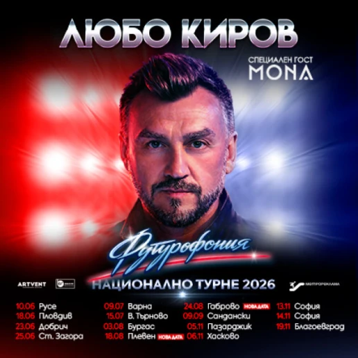 Любо Киров - "Футурофония" - Турне 2026 - Габрово