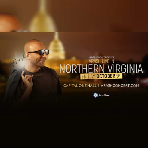 Arash Live in Northern Virginia