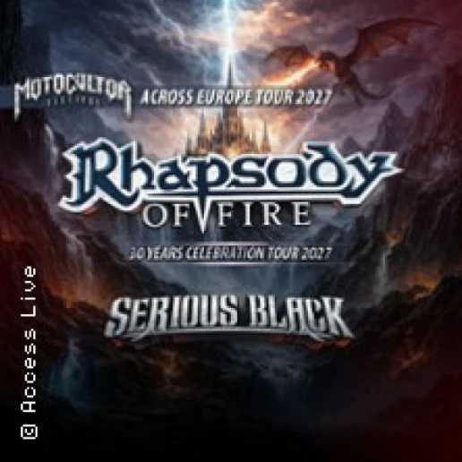 Motocultor Across Europe Tour - Rhapsody of Fire + Serious Black