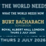 What The World Needs Now - The Burt Bacharach Songbook