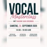 Professional Vocal Masterclass